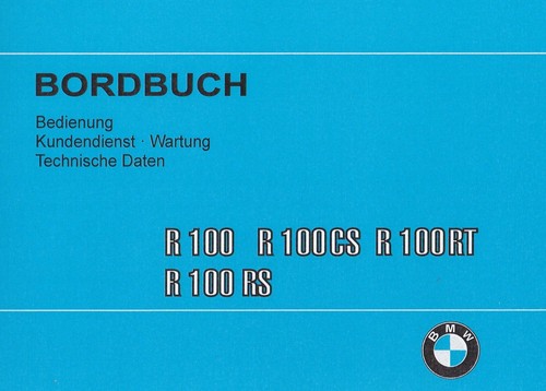 Bmw 100 100cs r - bmw,