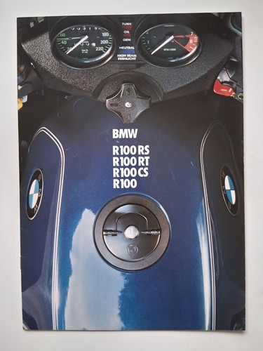 Bmw prospekt r100 - bmw, rt